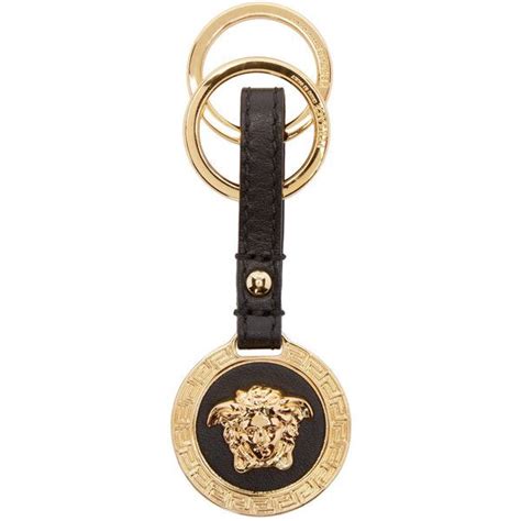 versace keychain ebay|Versace medusa keychain.